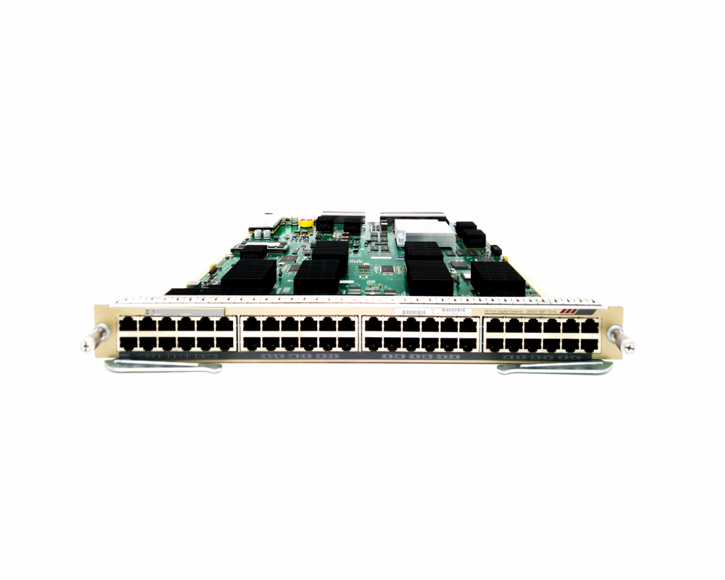 Fabric Enabled C6800-48P-TX C6k 48 Port 10/100/1000 GE Mod RJ-45 DFC4 Network Switches