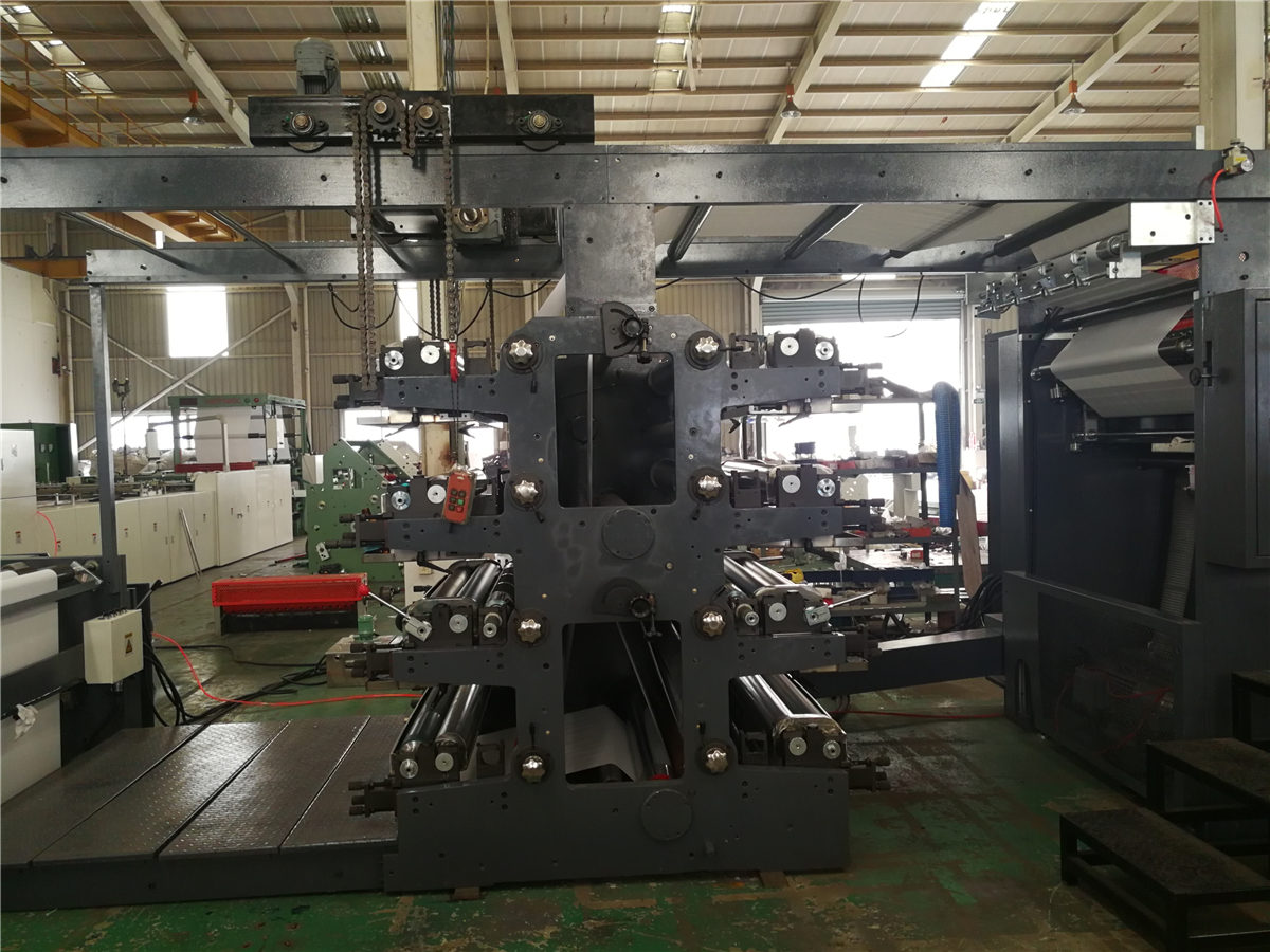 350 m/min Exercise Book Ruling and Printing Machine with Online Support
