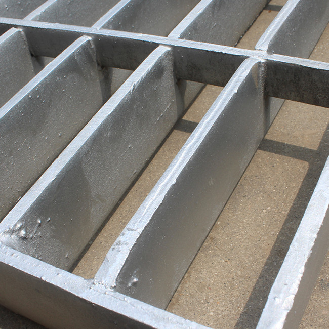 Press Locked Hot Galvanized Standard Steel Grating 3mm-12mm Thickness
