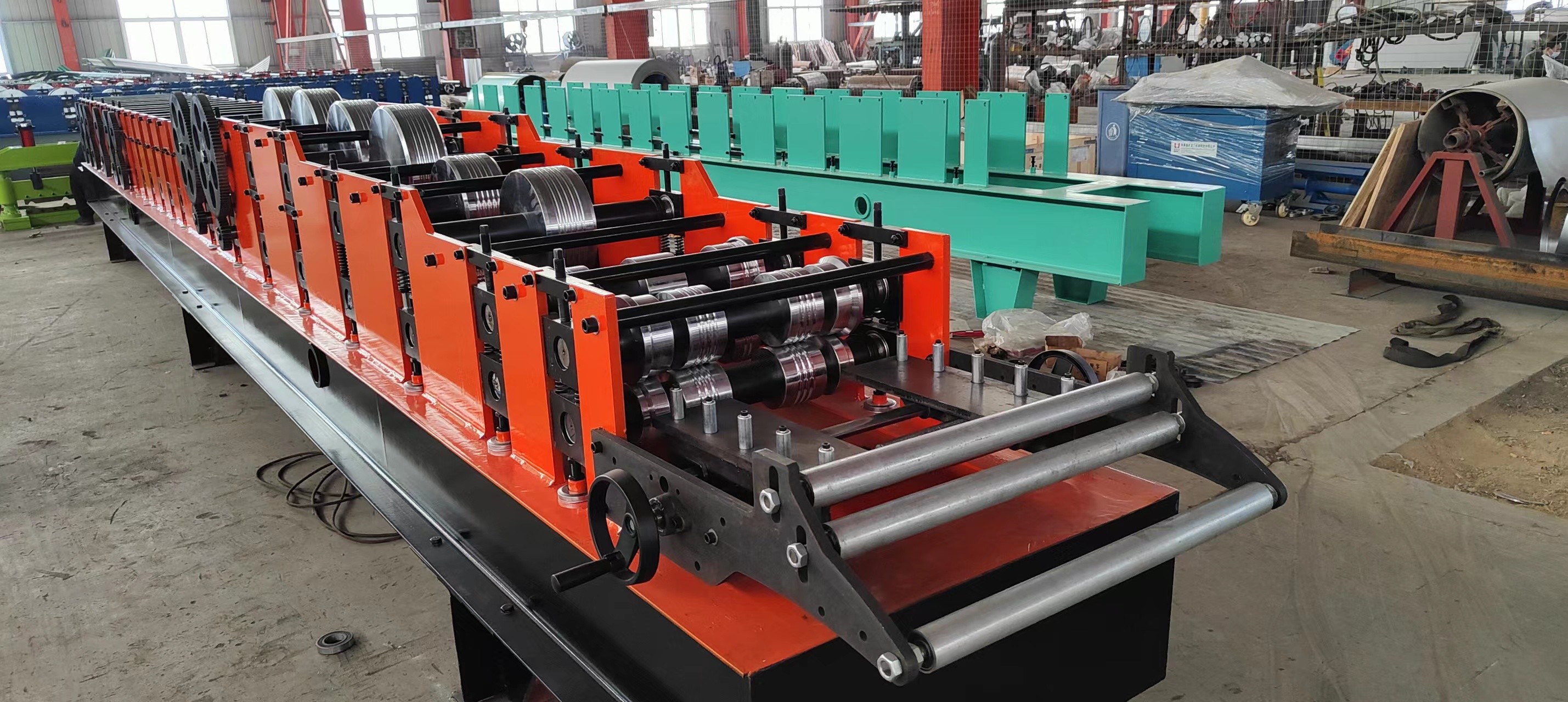 Tube And Pipe 2.5mm Gutter Downspout Roll Forming Machine