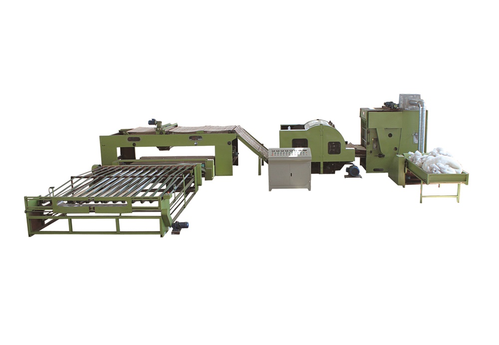 HFJ-88 production line of bedding and covering comforter sleeping quilt pieces making production line