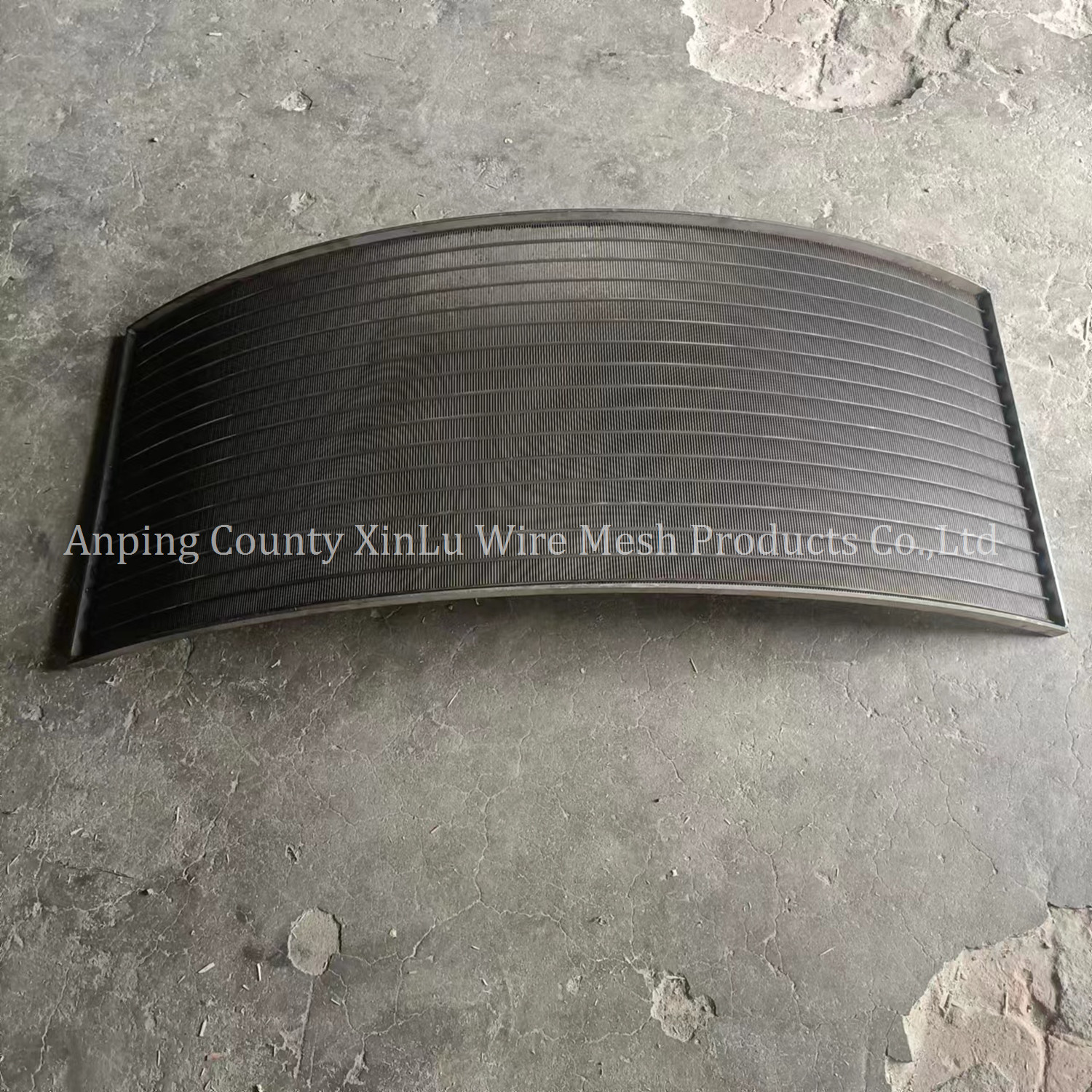 316L Sieve Bend Screen for TROMMEL SCREENS 2.0X 10mm Support Bar in Cassava Processing