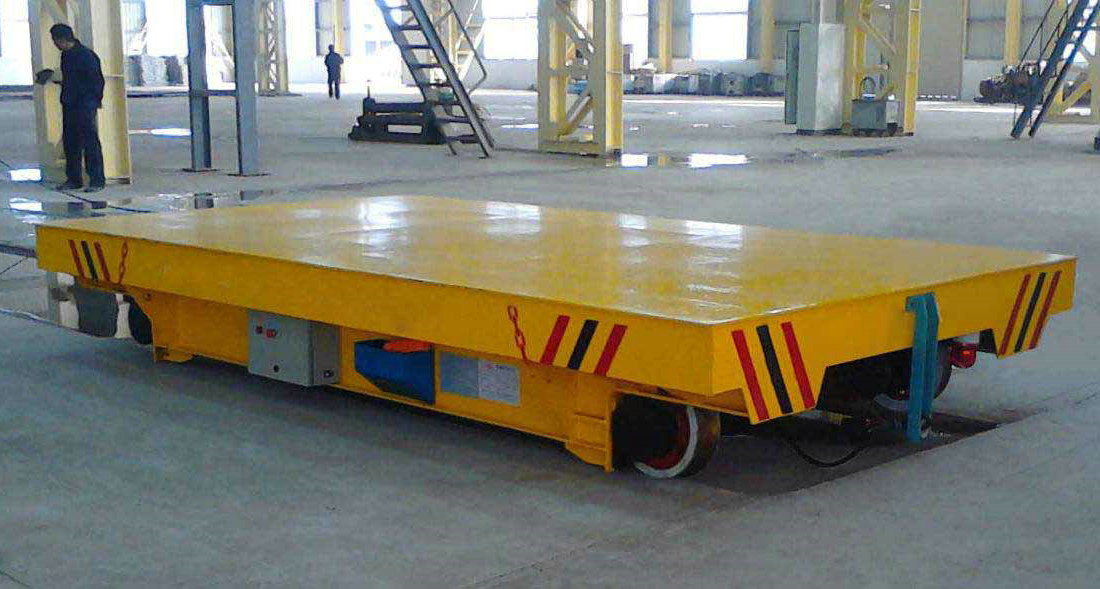Eco Friendly 16m Lifting Battery Operated Transfer Trolley High Efficiency