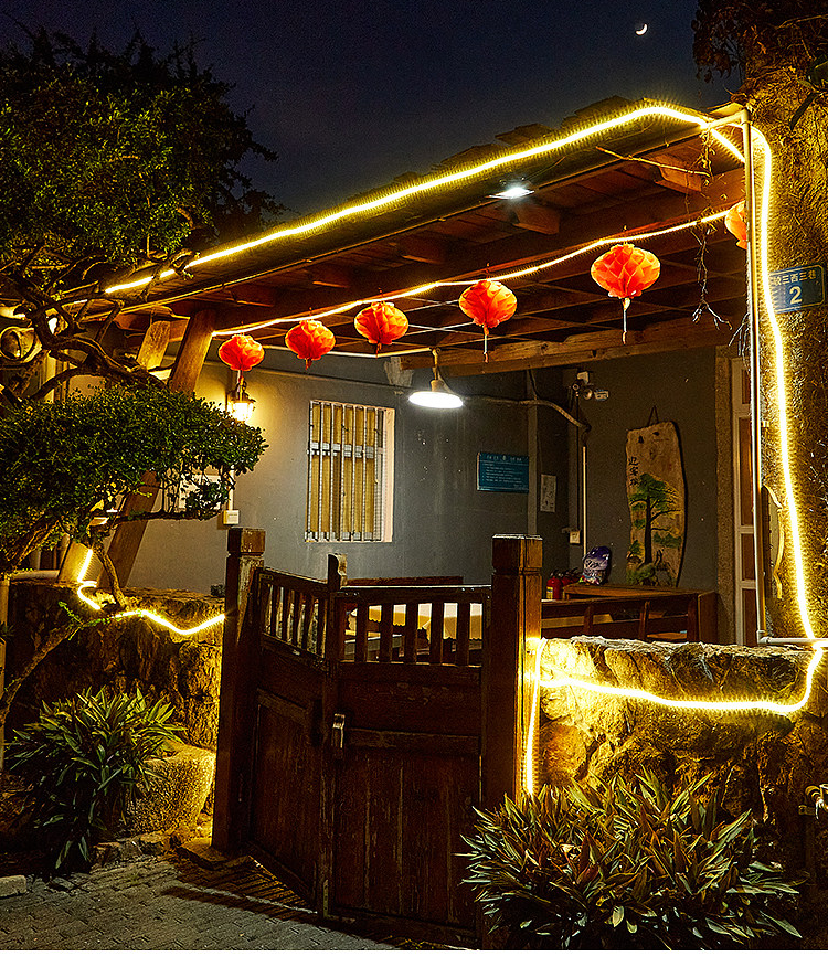 3000K Lithium Battery Solar Powered LED Strip Rgb Solar Led Tape Lights