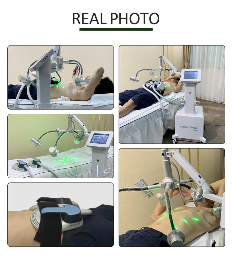 Non Invasive 532nm 6D 2 In 1 Lipo Laser Slimming Machine 300W Laser Therapy Machine