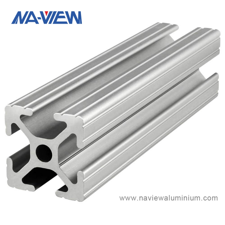 black aluminium extrusion