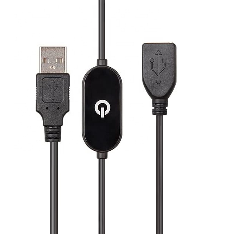 Touch Dimmer Switch Male to Female Type a USB Extension Cable for Led Strip Lights