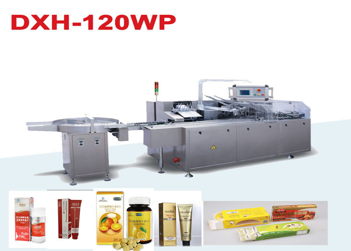 Cosmetic Packaging Machine Automatic Carton Box Packing Machine For Hair Creams/ Ointment
