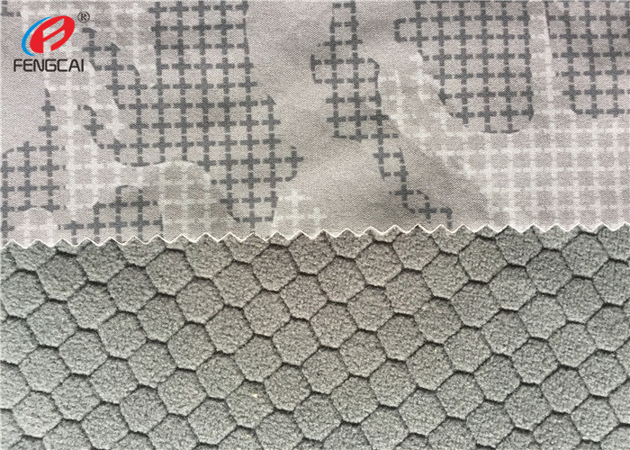 Waterproof Windproof TPU Coated Fabric Polyester 3 Layer Bonding Fleece Fabrics