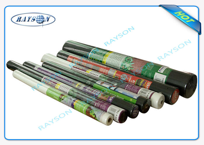 Small Rolls Anti-UV Biodegradable Landscape Fabric , Landscape Ground Cover