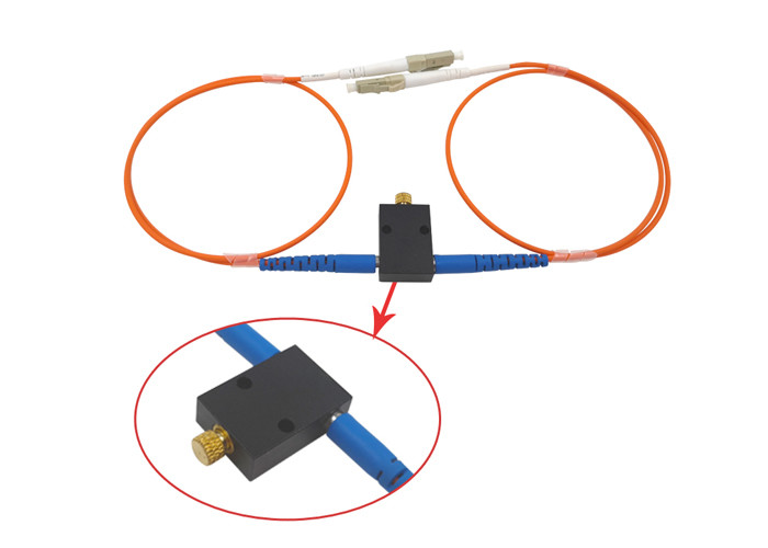 10 DB 5DB Inline Fiber Optic Attenuator Single Mode LC UPC Simplex Variable