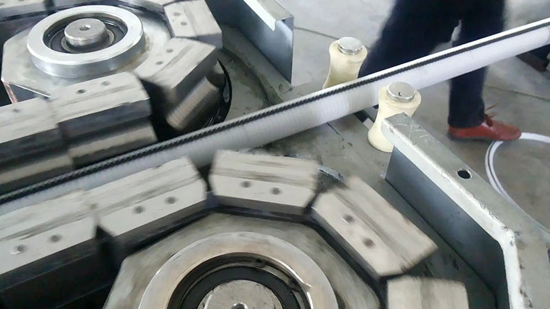 20 To 60mm Pe Corrugated Pipe Line Pepipe Pe Single Wall Corrugated Pipe Extrusion Line