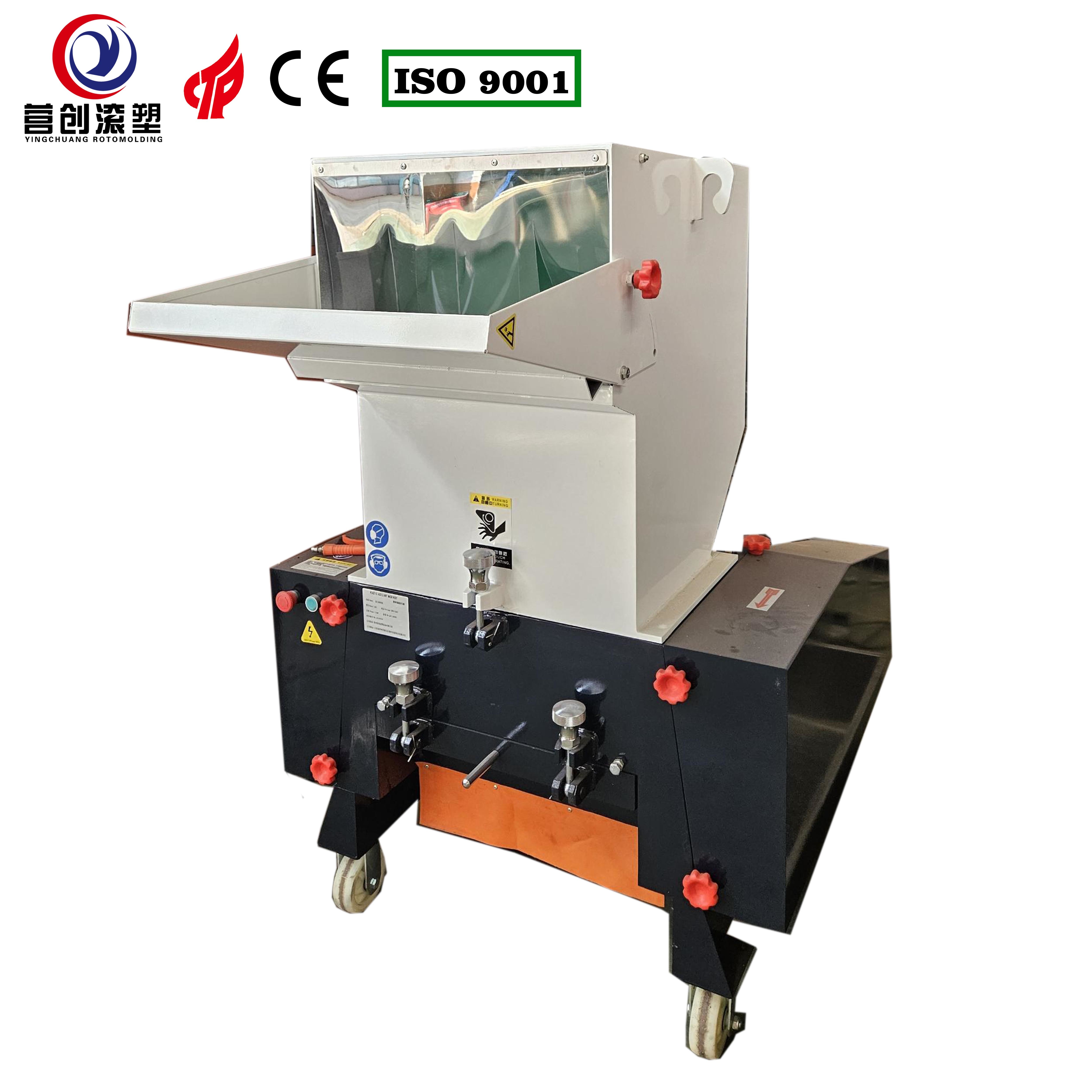 400kg Capacity Plastic Crusher Machine with Dust Collector and Screen Included for Eco-Friendly Plastic Processing