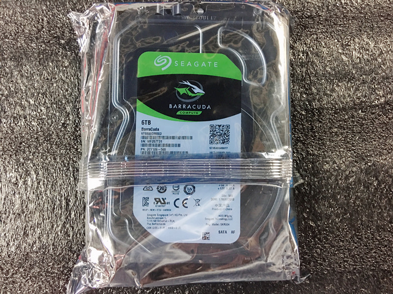 3.5" 6TB HDD Hard Disk Drive SATA Expansion Port 5400rpm Speed