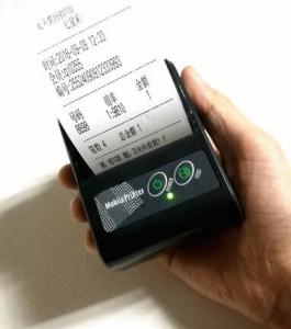 Buy cheap Android IOS 58mm Mobile Pocket Mini Small Portable Bluetooth Thermal Receipt Printer Label Sticker Printer product