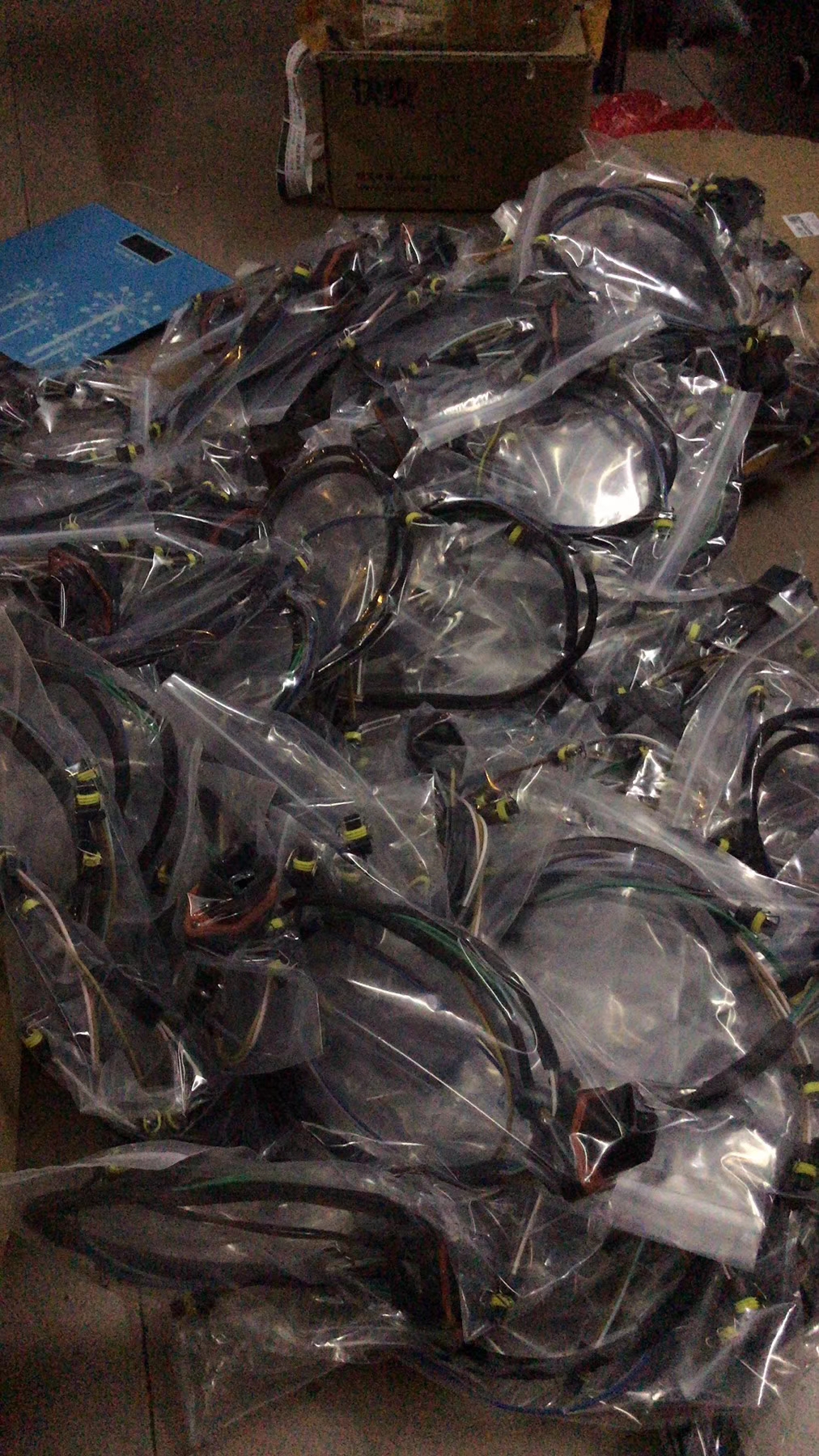 PC450-7 PC400-8 Excavator Spare Parts Wiring Harness For Fuel Injector 6156-81-9110