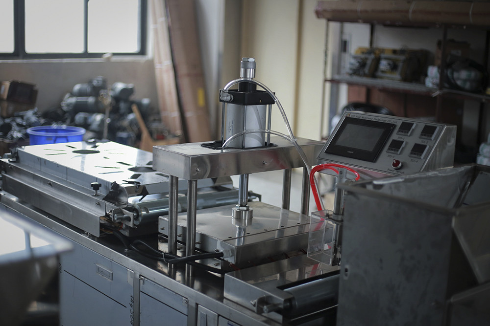 15cm 1000pcs/h Stainlesss Steel Food Encrusting Machine