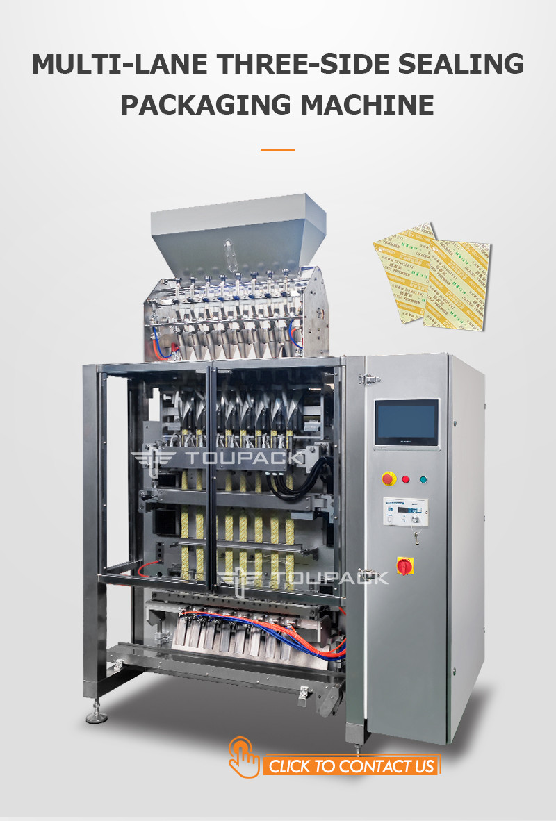 3 Side Seal Automated Packaging System Shampoo Mayonnaise Liquid Filling Sachet Mustard Packing Machine