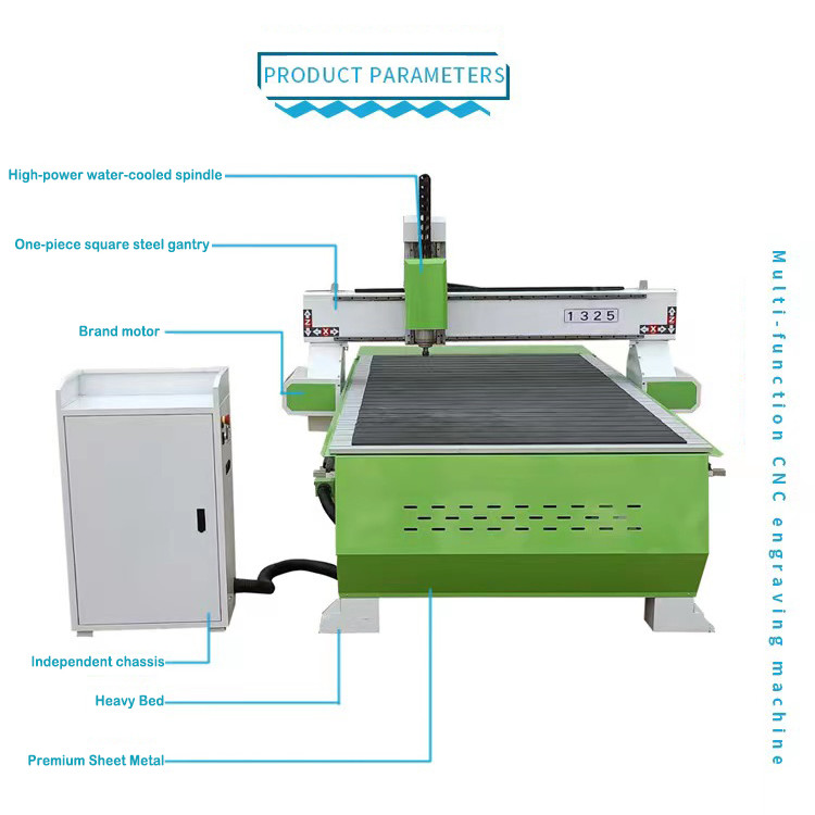 1325 Woodworking CNC Router Machine For Wood Engraving Machine With 3 Axis