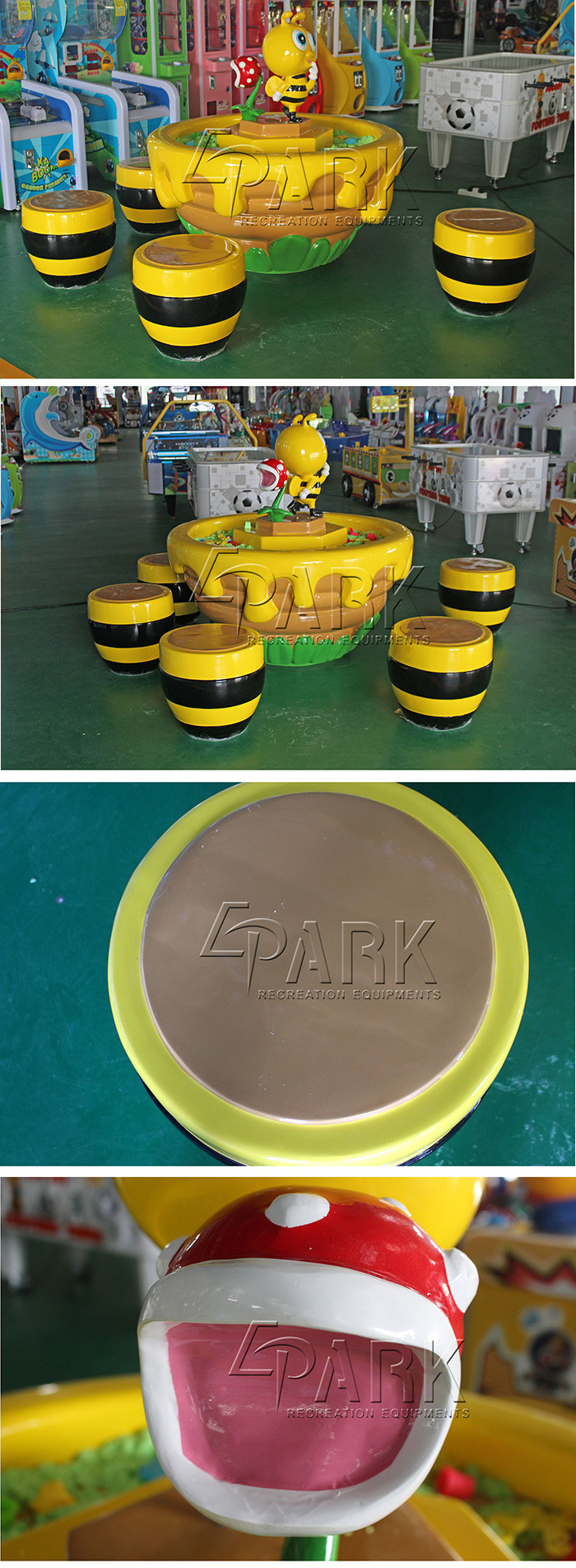 Indoor Playground Amusement Park Kids Game Bee / Hornet Sand Table