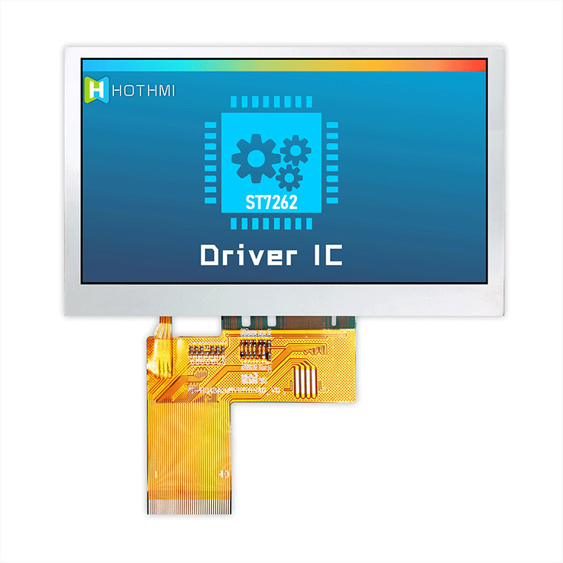 Sunlight Readable 4.3 Inch TFT LCD Display 800x480 Pixels TFT-H043A10SVIST6N40