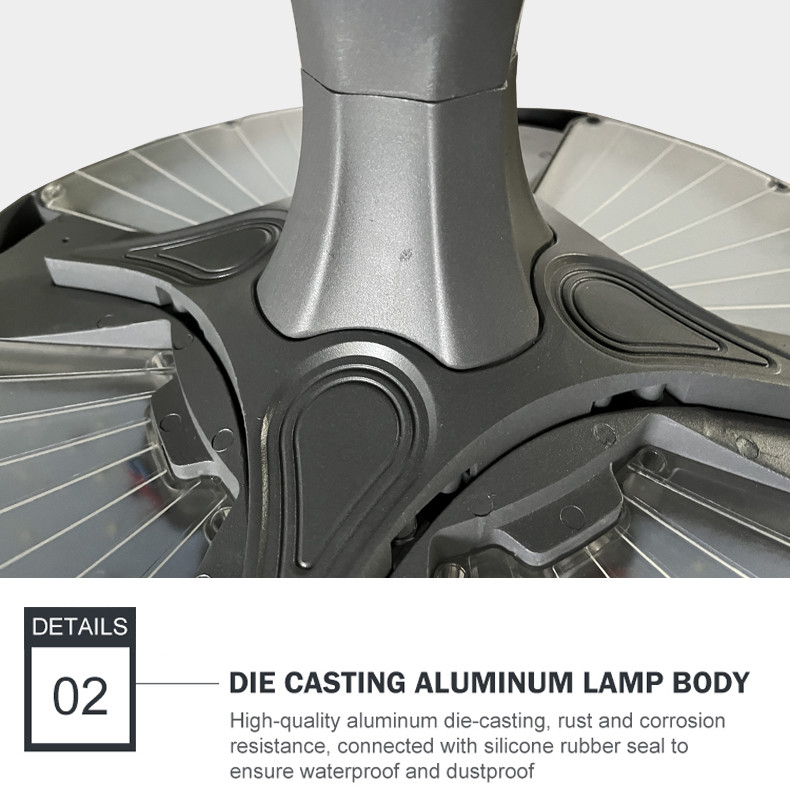 Garden Lamp 30W 3000-6000K IP65 500*500*350MM 5.5KG 140-76MM 3-6M