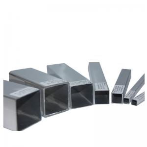 China Accurate Size Stainless Steel Square Tube 20mmx20mm 40mmx40mm 50mmx50mm 201 304 316 Grade Welded on sale