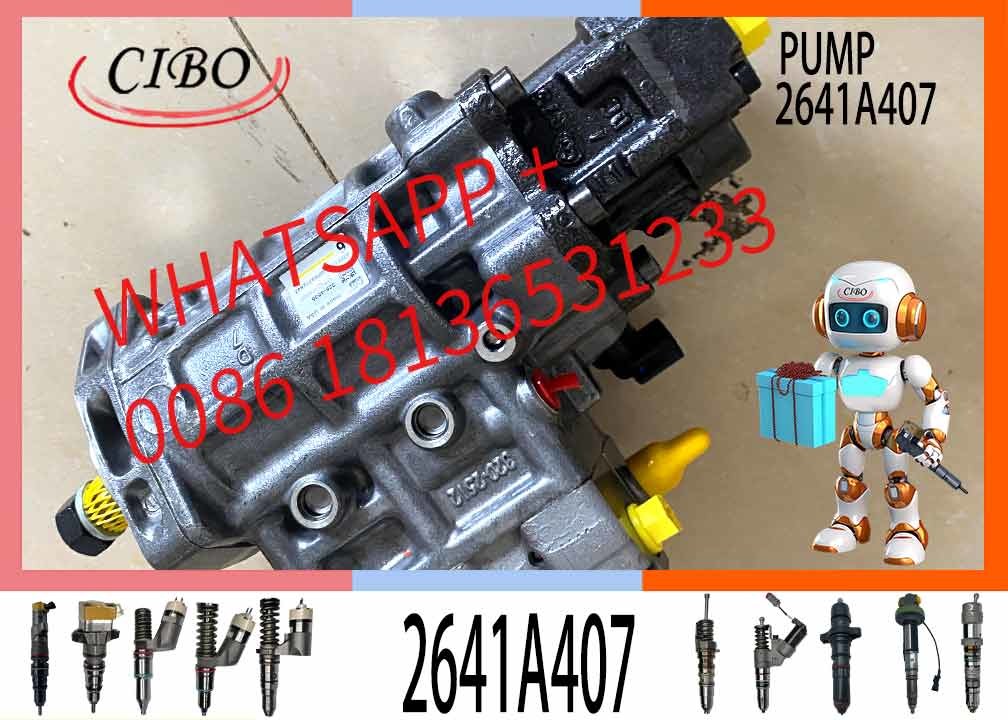 Diesel engine fuel Pump 2641A407 368-9171 295-9126 for C6.6 Excavator 320D