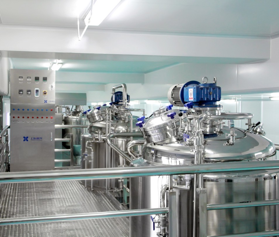 10000L Vacuum Liquid Detergent Mixing Tank With Homogenizer Option