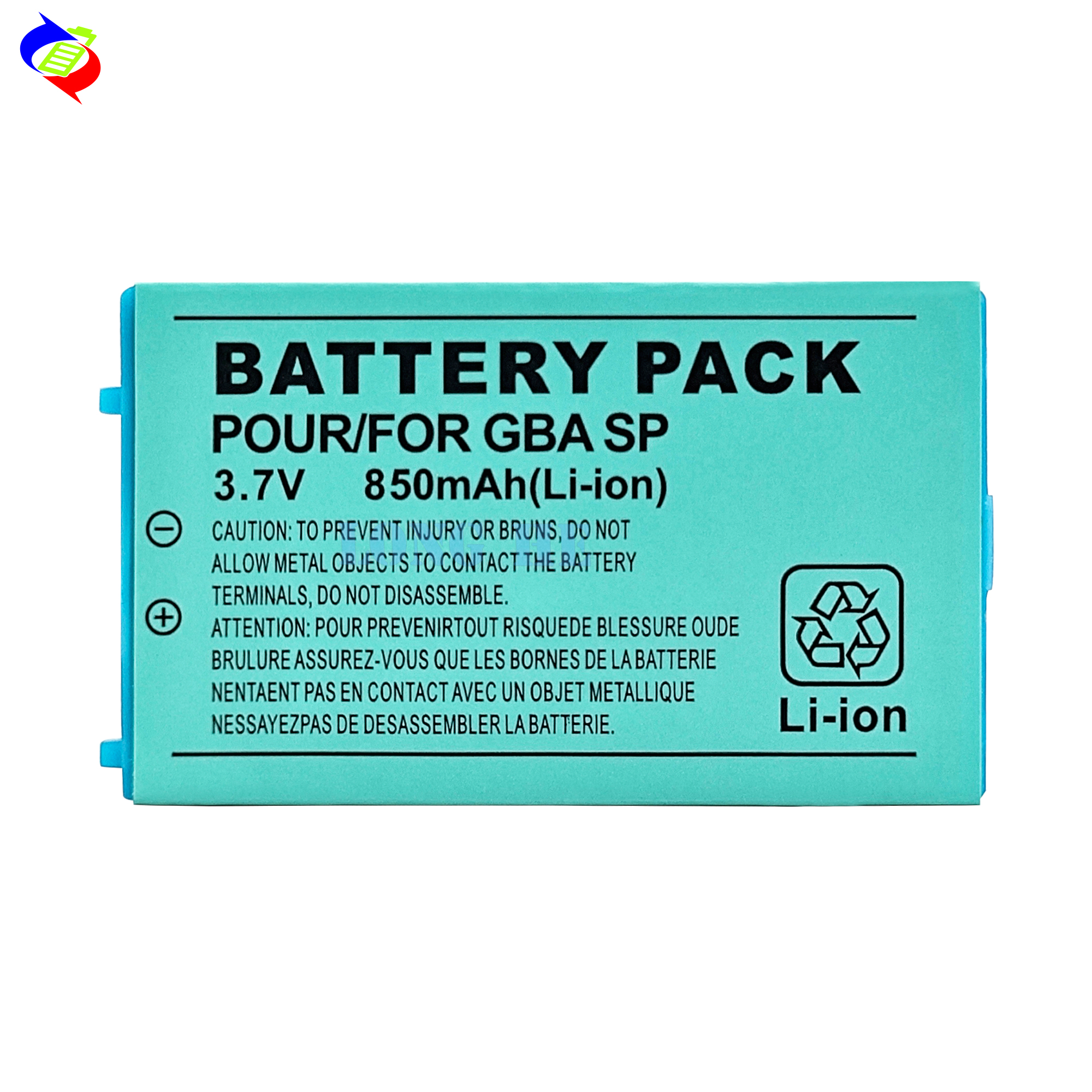 GBA SP 850mAh Mobile Battery for Nintendo SWITCH Gameboy Advanced Rechargeable Li-ion
