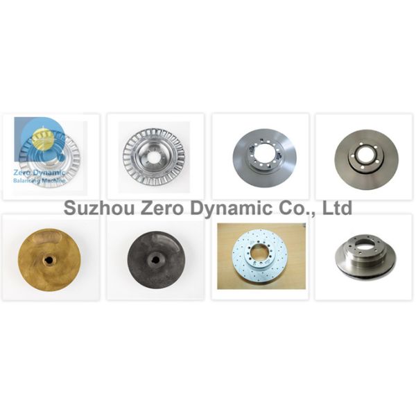 Single Station Brake Disc / Flywheel Automatic Milling Balancing Machine