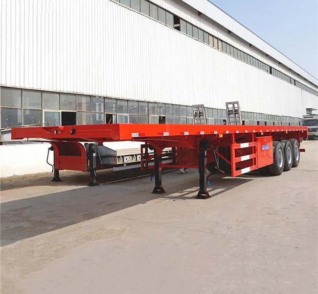 Customizable 2/3/4 Axles Flat Trailers For All Your Cargo Transportation Needs