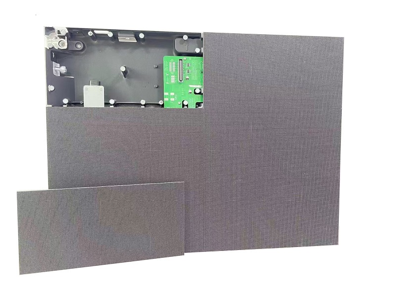 Waterproof anti collision smd rgb die casting front access  led panel p1.25 p1.5 p1.86  p1.9 p2.indoor gob  led display screen
