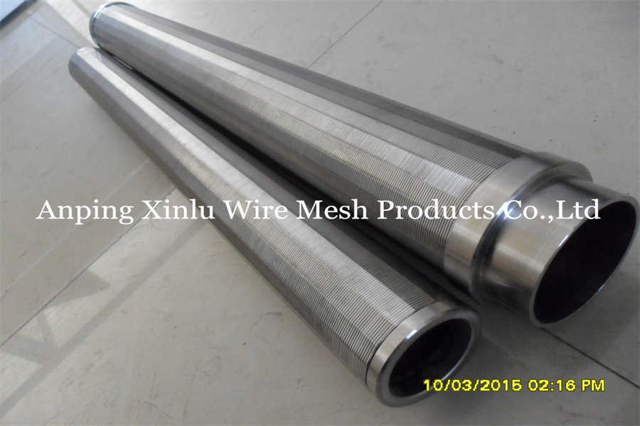 304L/316L Full Welding Wedge Wire Screen pipe for Harsh Environments