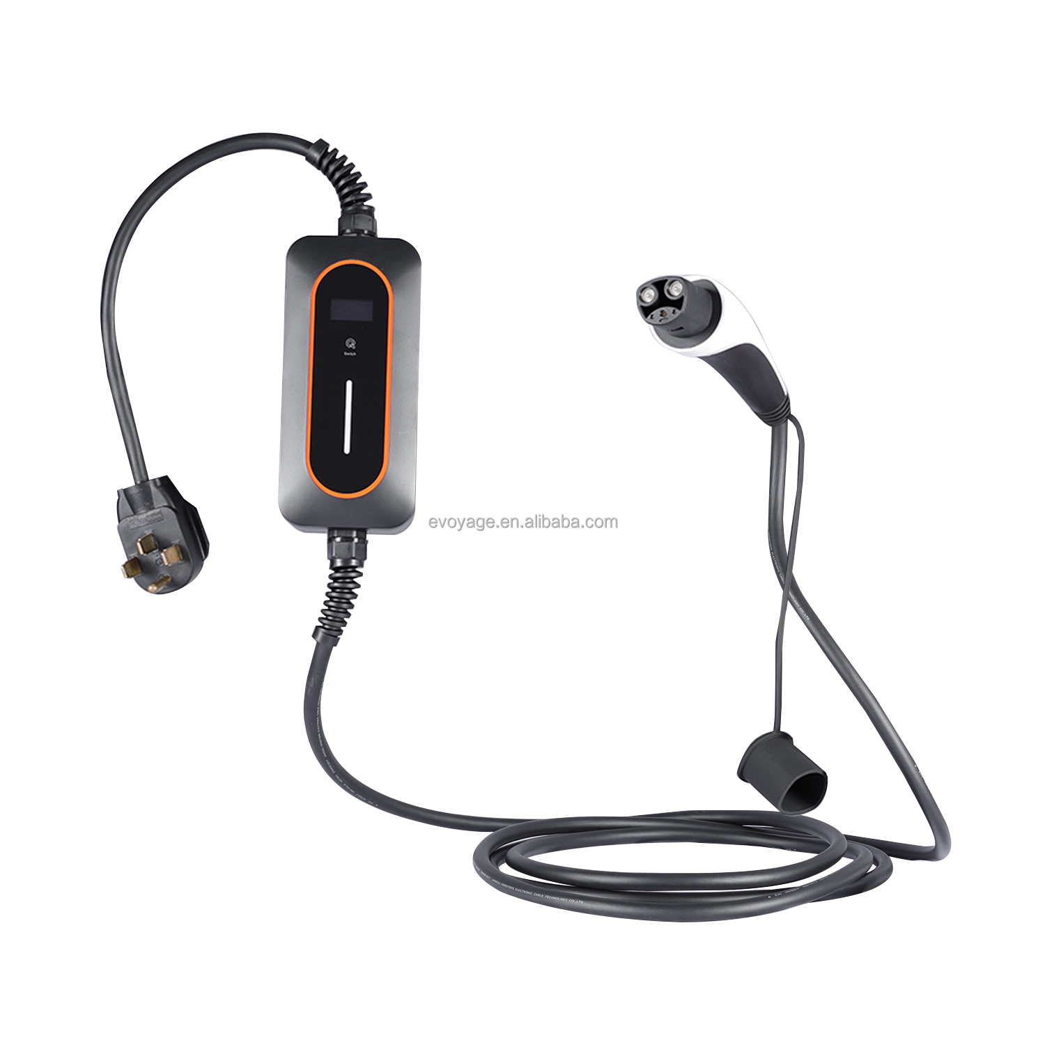 32A Portable Tesla Mobile Charging Station EV Charger With NEMA 14-50