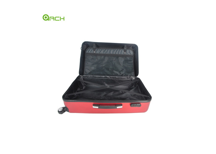 ABS PET Trolley Travel Hard Case Luggage With Spinner Wheels