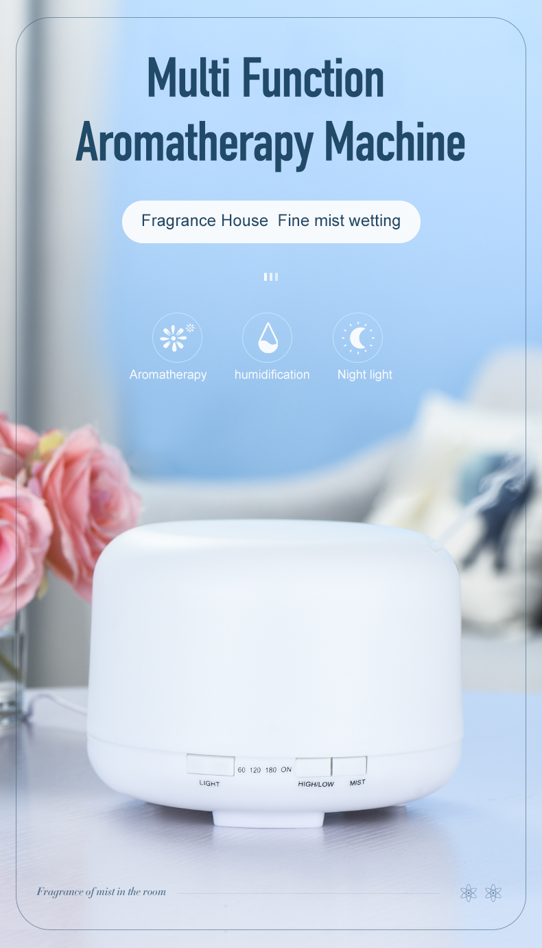 HOMEFISH Ultrasonic Aroma Humidifier Diffuser Humidistat DC 24V 0.5A