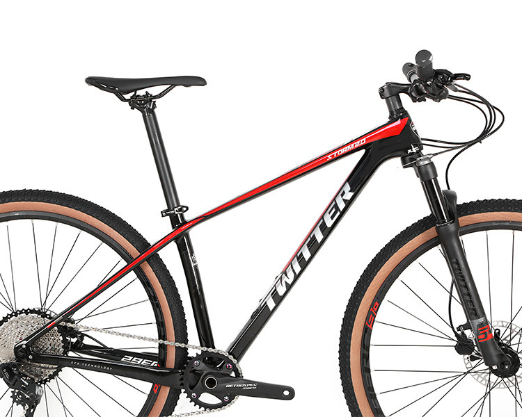Carbon MTB Bicycle With SRAM NX 11S Inner Cables Routing Mountain Bike For Sale