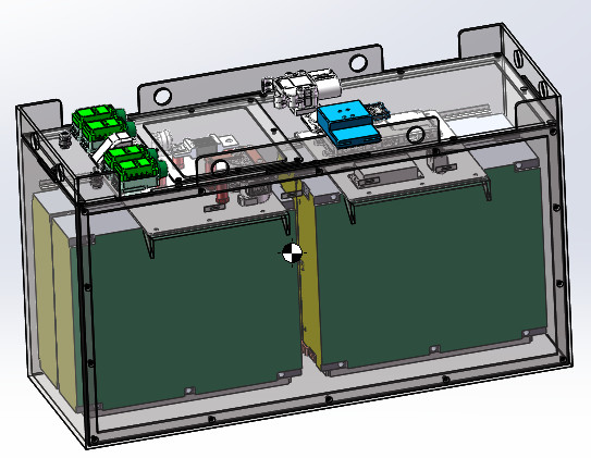 UL IEC Forklift Lithium Battery No Counterweight Battery Pack