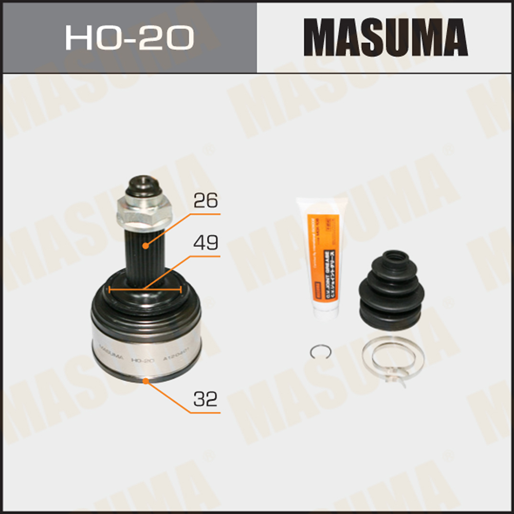 DCV823021 HO-20 MASUMA Auto Outer Drive Shaft Joints CA1A 4G13 for TOYOTA RAV4 EY5