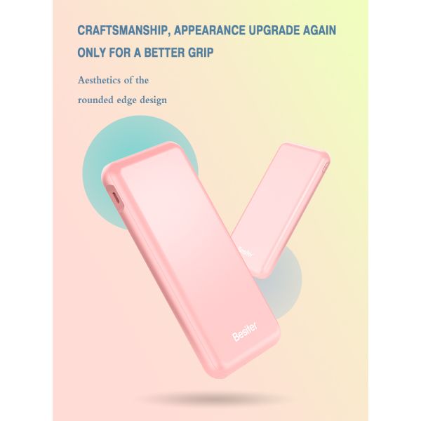 LED Display Slim Portable Charger Power Bank Fast Charging 10000mAh