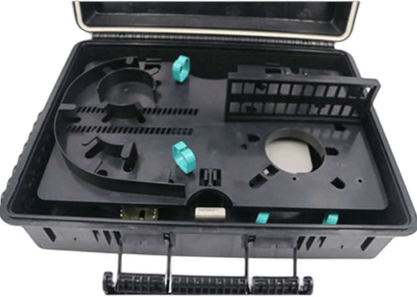 24Port Fiber Optic Enclosure Wall Mount / Pole Mount APC / UPC FTTB