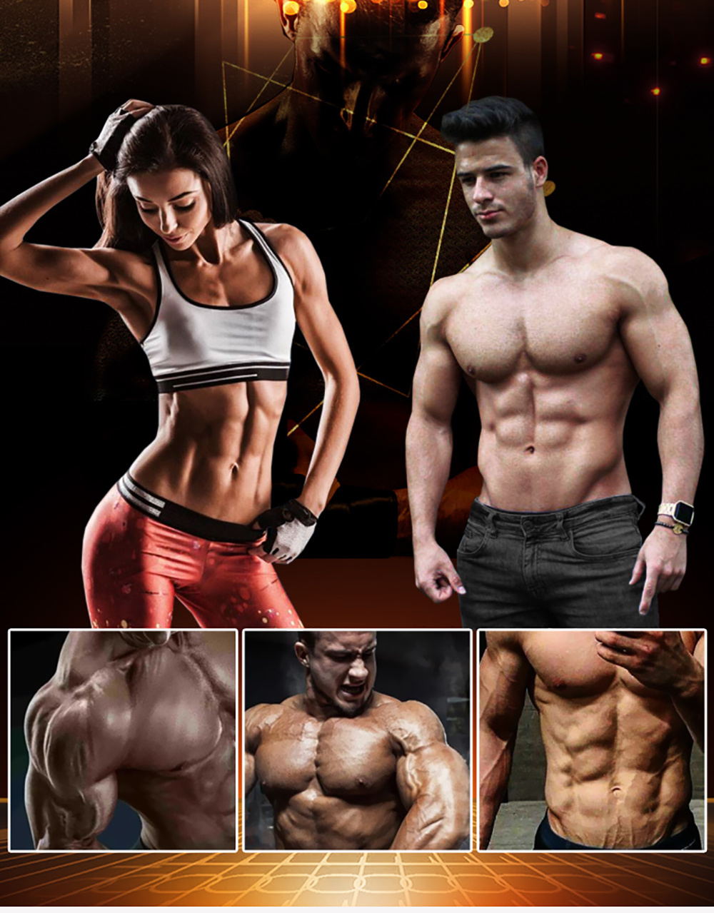 High Quality Commercial Fitness Equipment, Multifunctional Frameless Half Squat Rack Machine, Squat Rack