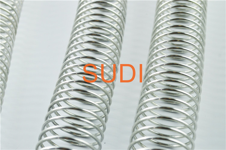 Metallic Silver Color 4.8mm 3/16'' Metal Binding Spines
