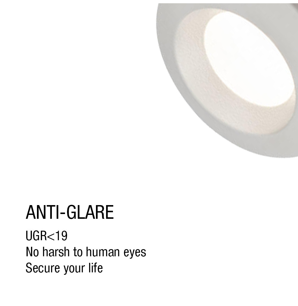 Multi Scene LED Ceiling Recessed Spot Light Dimmable Practical IP20