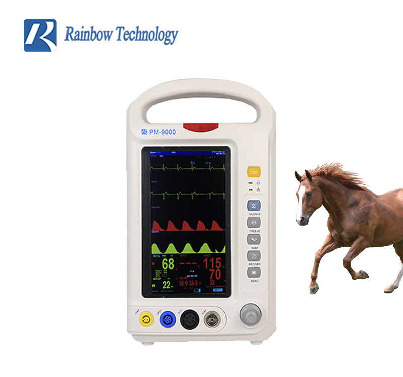 Portable 7inch Multi Parameter Patient Monitor For Operating Theatre Ward