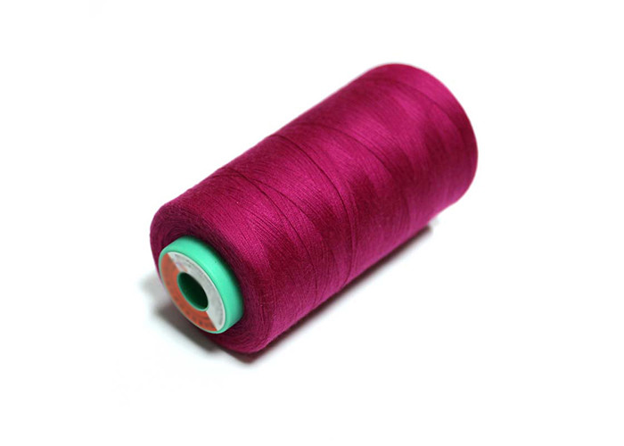 PTFE Strong Polyester Thread , Embroidery Polyester Thread Virgin 100%