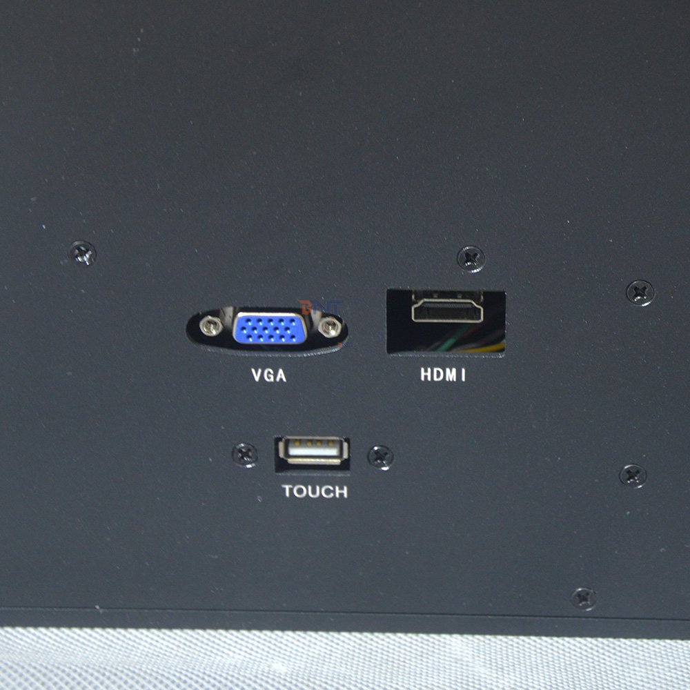 New design conference system lcd monitor lift mechanism with backside name screen