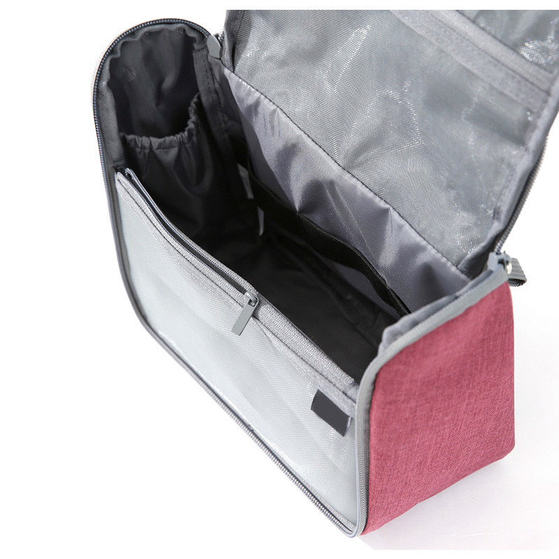 Travel Portable Zipper Polyester Camping Makeup Bag