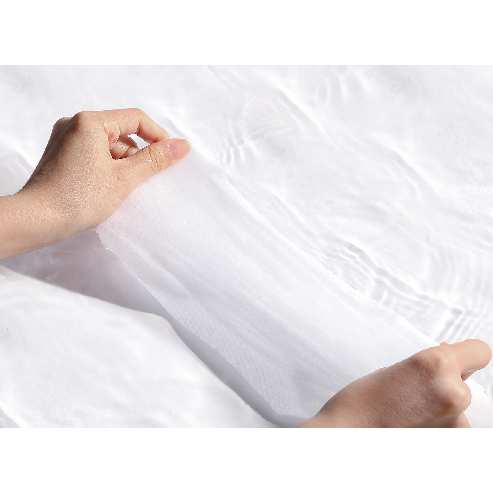 Spunlaced Nonwoven Soft Cleaning Organic Baby Barn Water Wipes